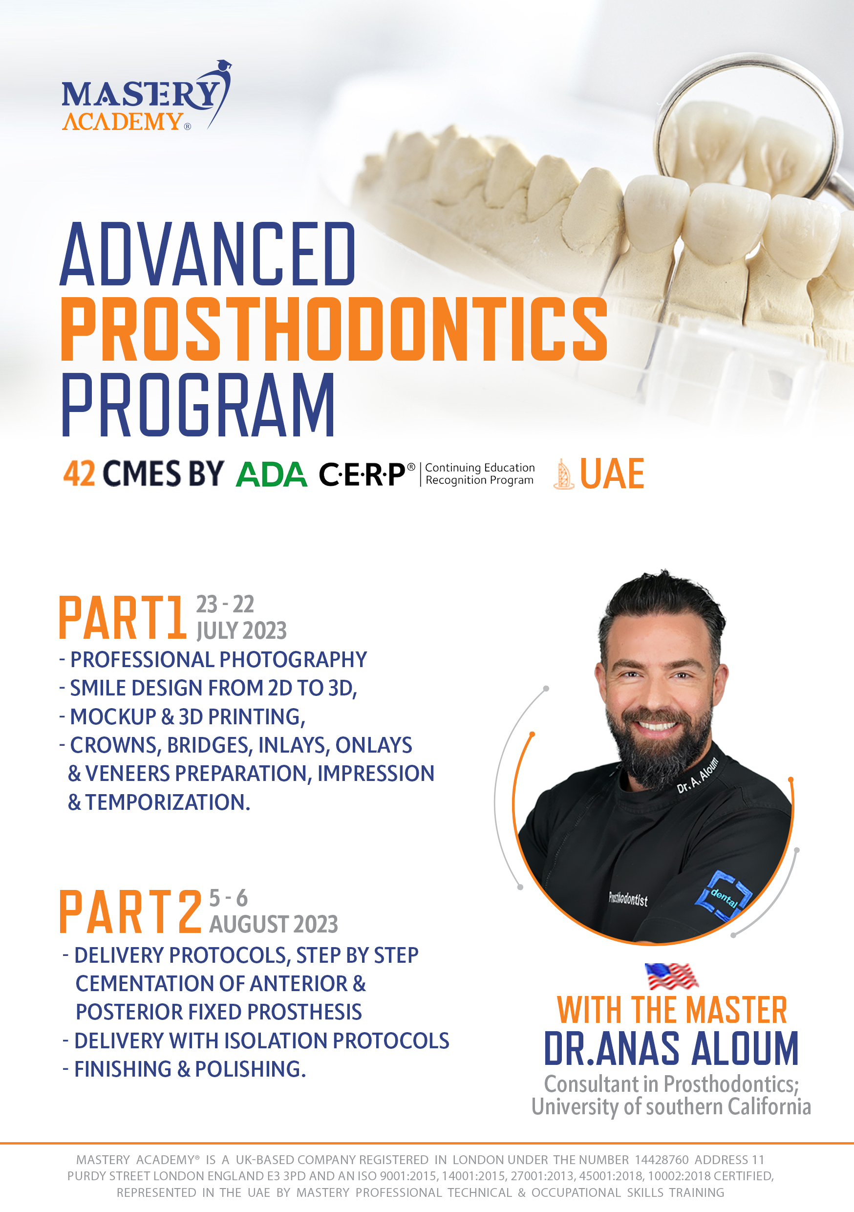 clinical prosthodontics brochure